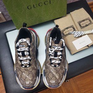 BALENCIAGA GUCCI X THE HACKER PROJECT TRIPLE S (W) 677192ULZ10 9795